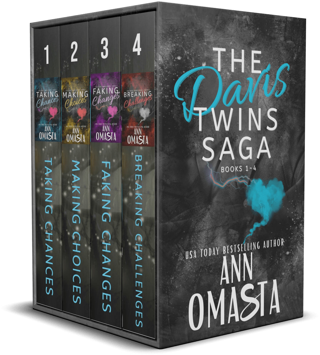The Davis Twins Saga (Books 1 - 4): Digital E-Book